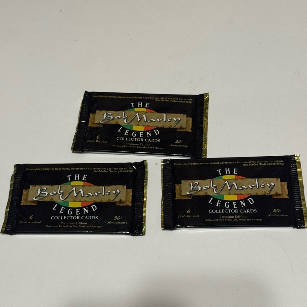 Bob Marley Legend Collector Cards